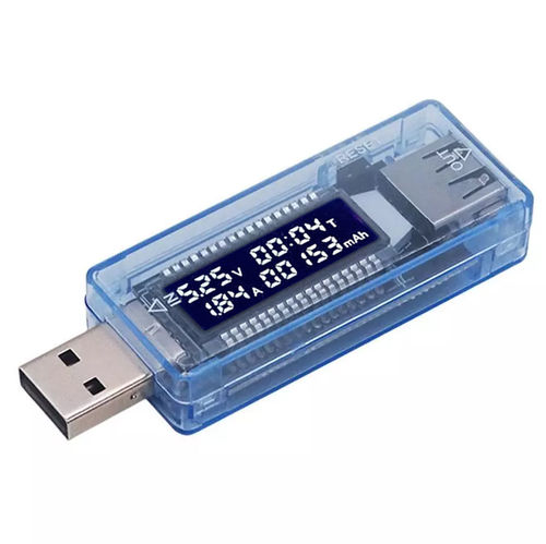 USB Port Battery Capacity Tester / Voltage Detector / Amp Meter for Power Bank /  Charger Adapter